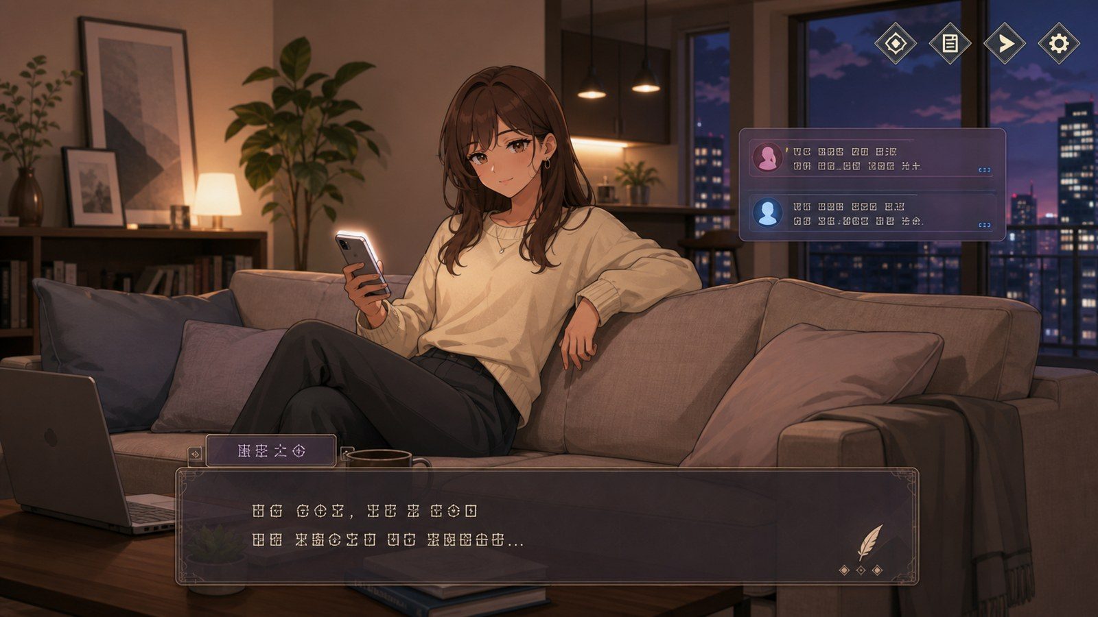 糖爹买下并绑定SugarDaddy 角色养成 画面 6